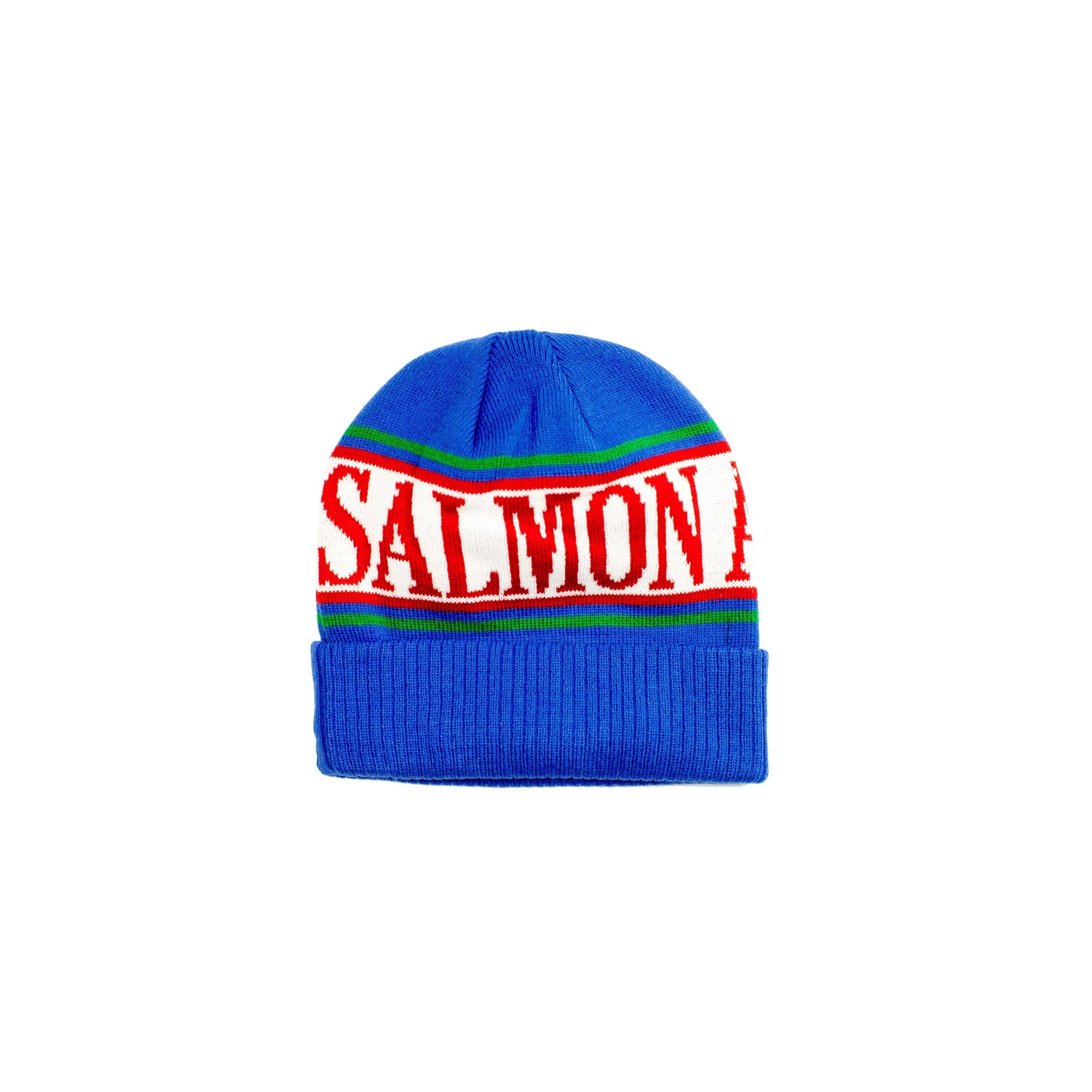 SALMON ARMS Jacquard Beanie Blue Men's Beanies Salmon Arms 