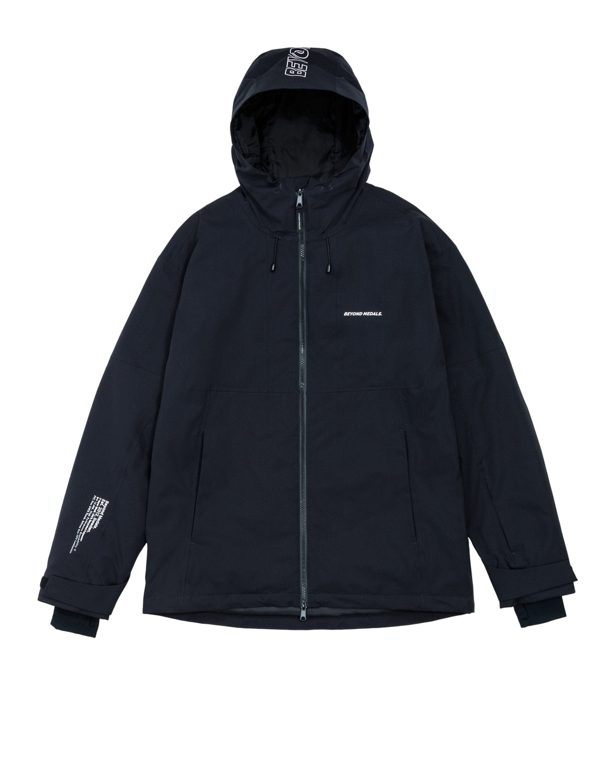 BEYOND MEDALS Fullzip 2L Snow Jacket Black 2026 Men's Snow Jackets Beyond Medals