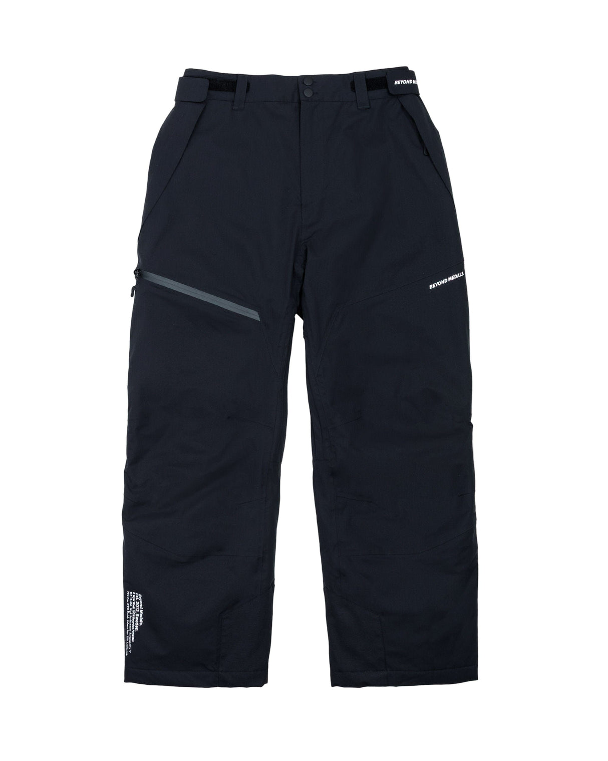BEYOND MEDALS Zip 2L Snow Pants Black 2026 Men's Snow Pants Beyond Medals