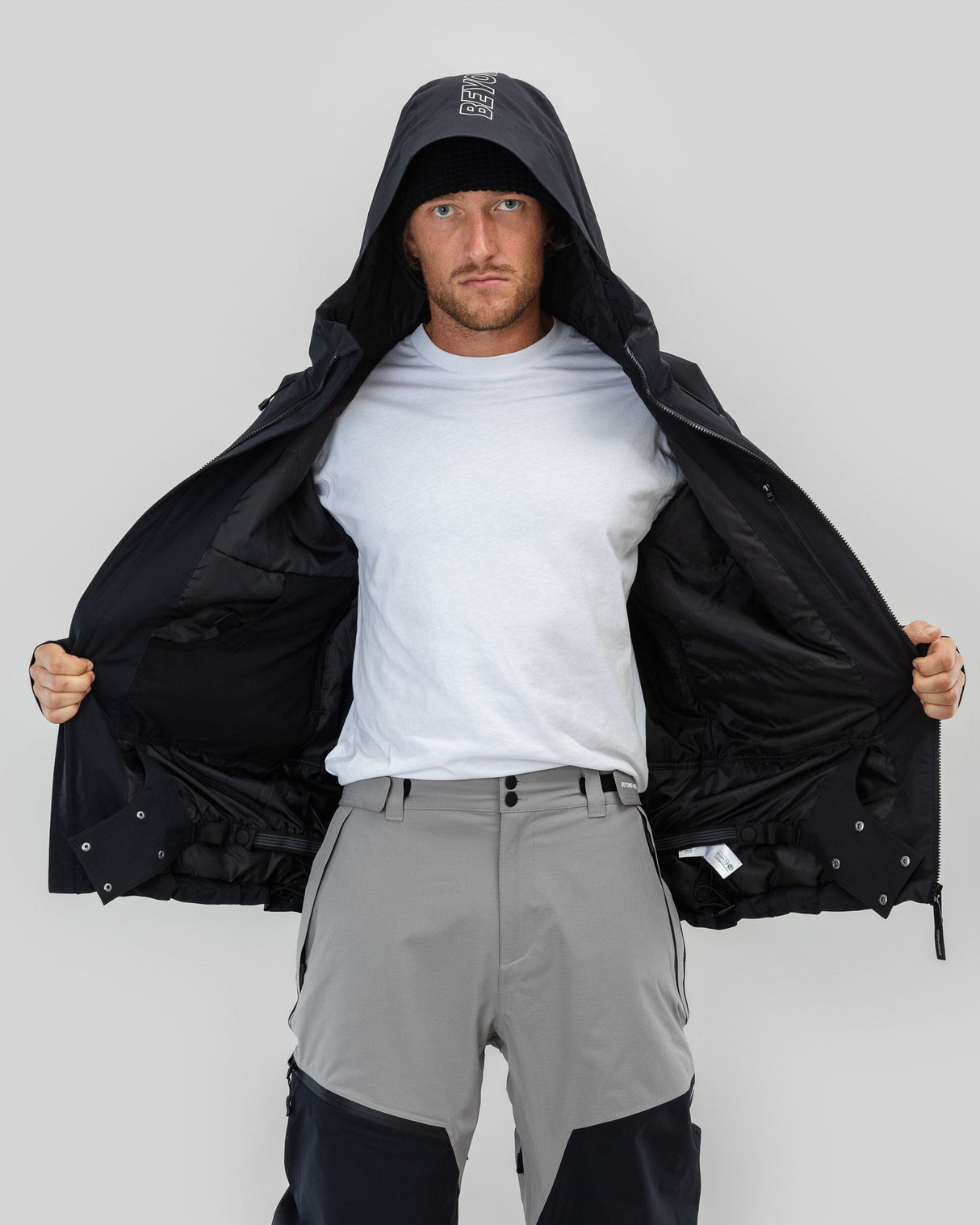 BEYOND MEDALS Fullzip 2L Snow Jacket Black 2026 Men's Snow Jackets Beyond Medals