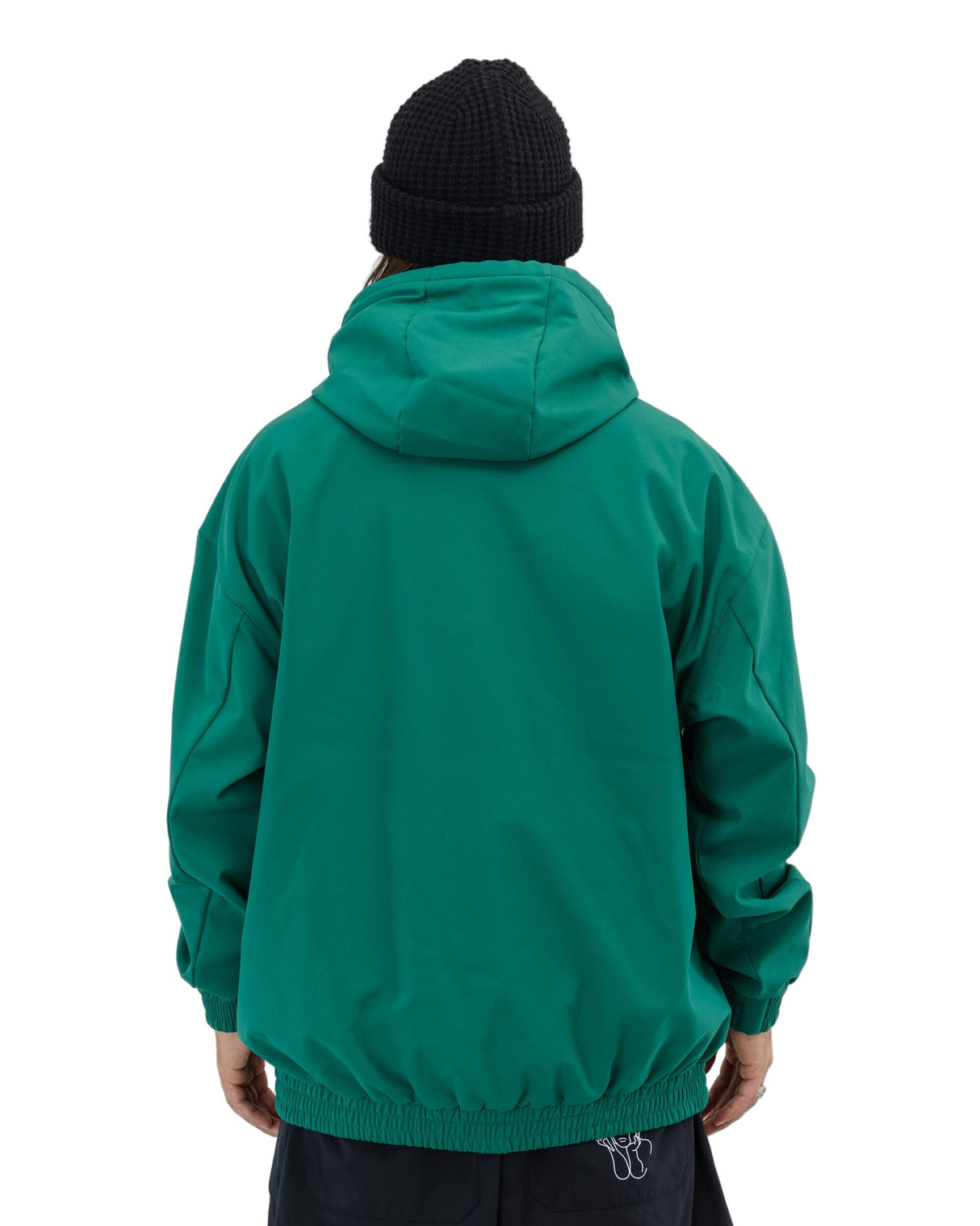 BEYOND MEDALS Softshell Pullover Hoodie Green Men's Pullover Hoodies Beyond Medals