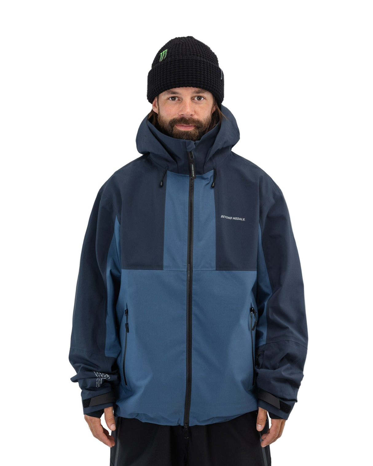 BEYOND MEDALS Tech 3L Snow Jacket Blue 2026 Men's Snow Jackets Beyond Medals