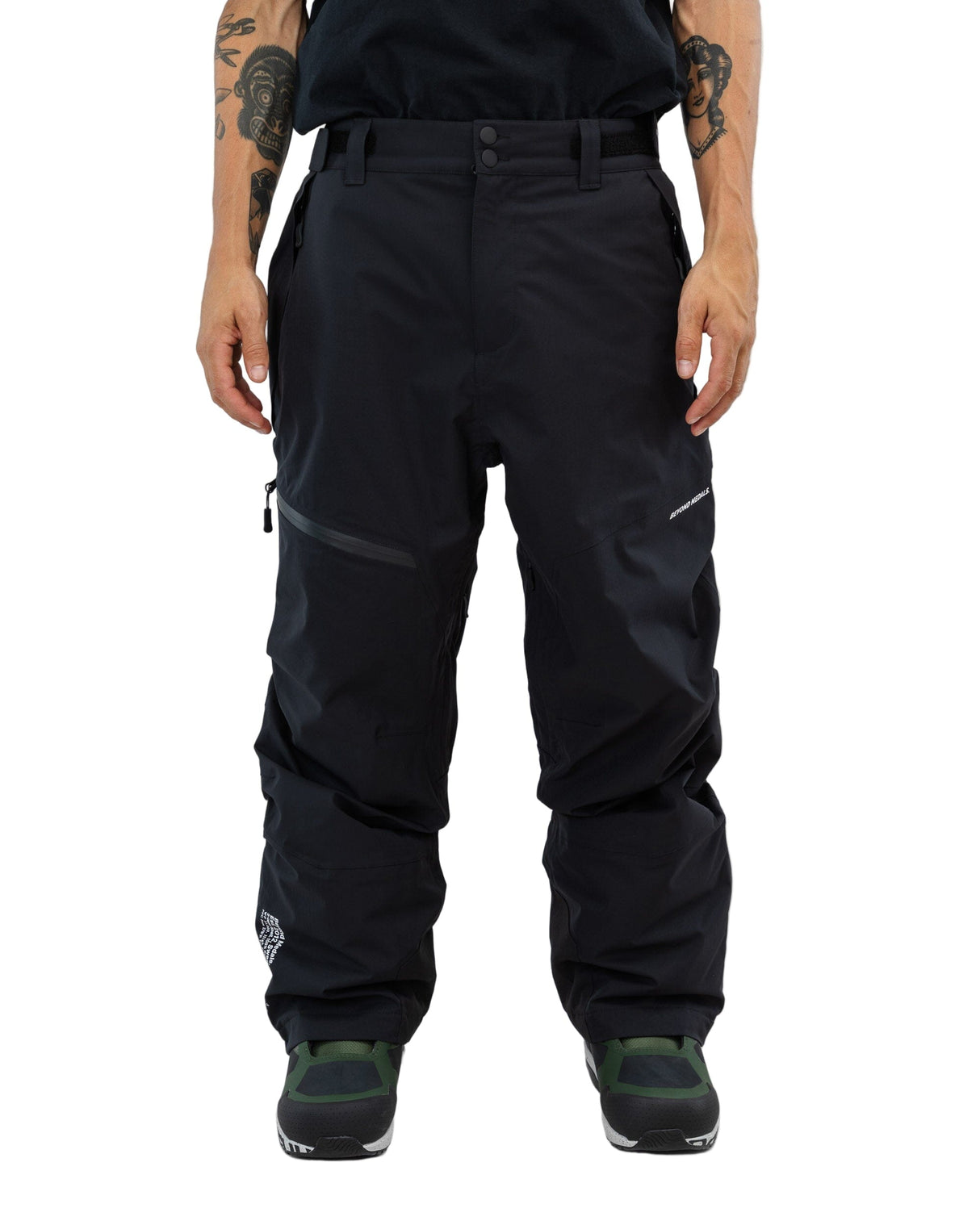 BEYOND MEDALS Zip 2L Snow Pants Black 2026 Men's Snow Pants Beyond Medals