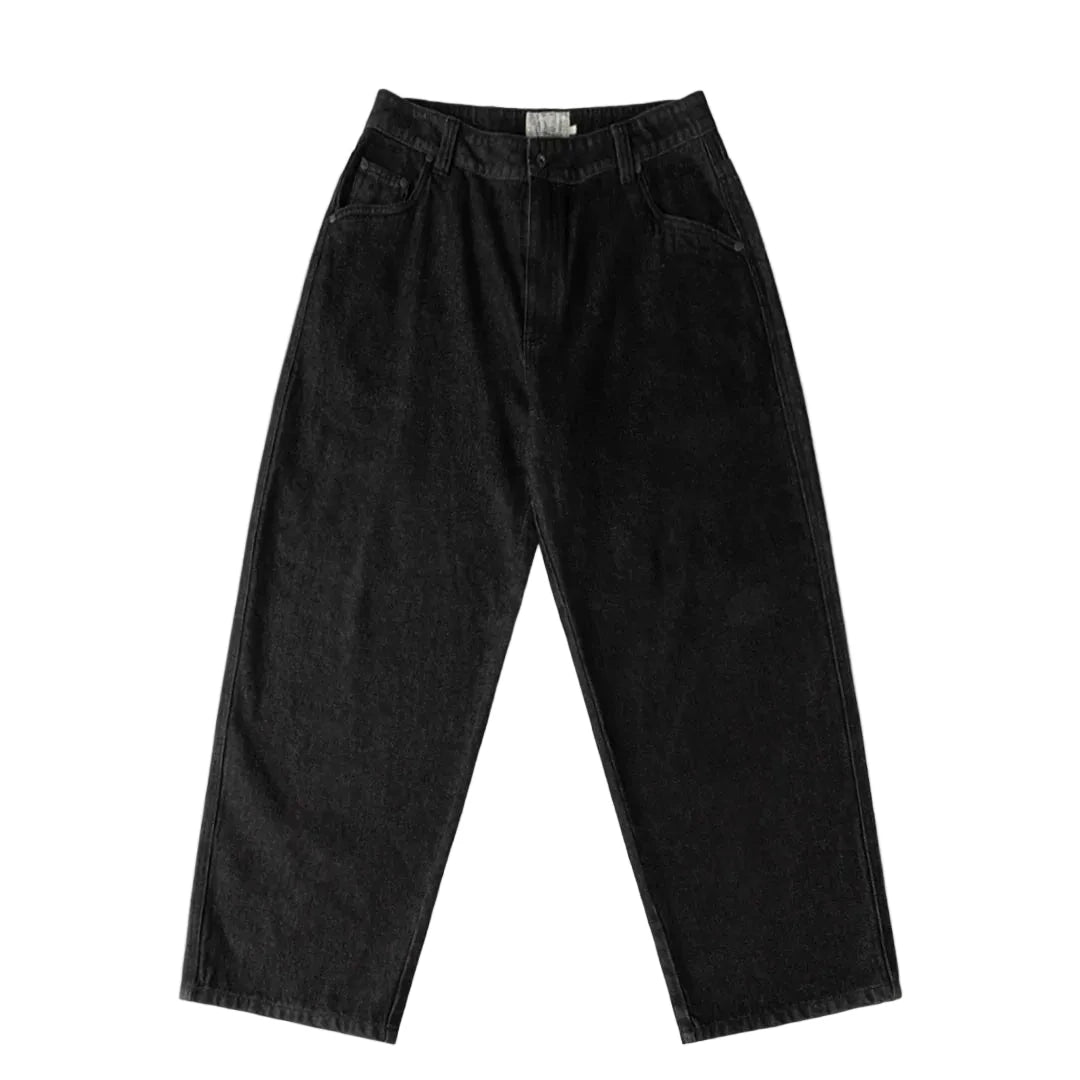 DIME Baggy Denim Pants Black Washed Men's Denim Dime MTL