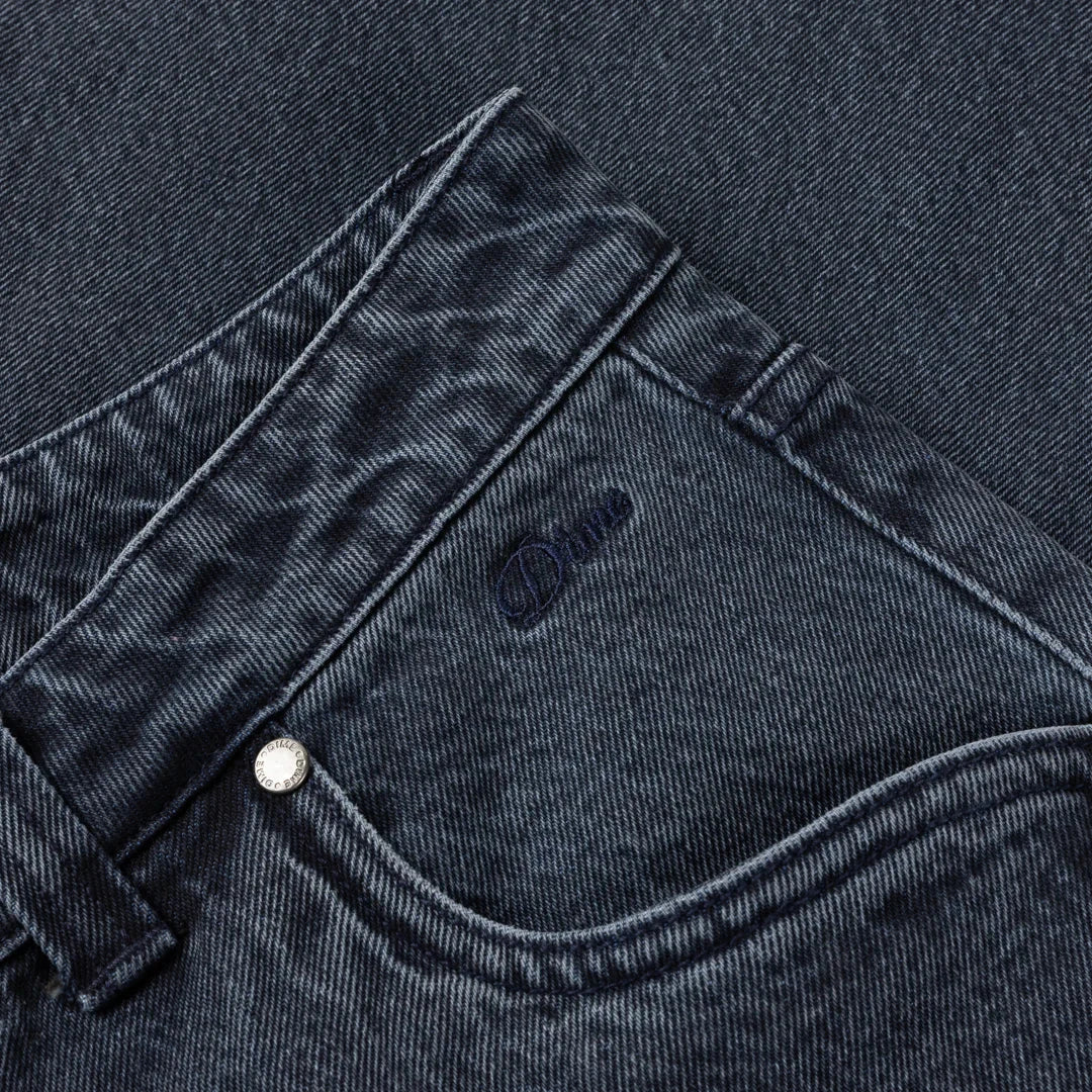 DIME Baggy Denim Pants Overdyed Blue Men's Denim Dime MTL