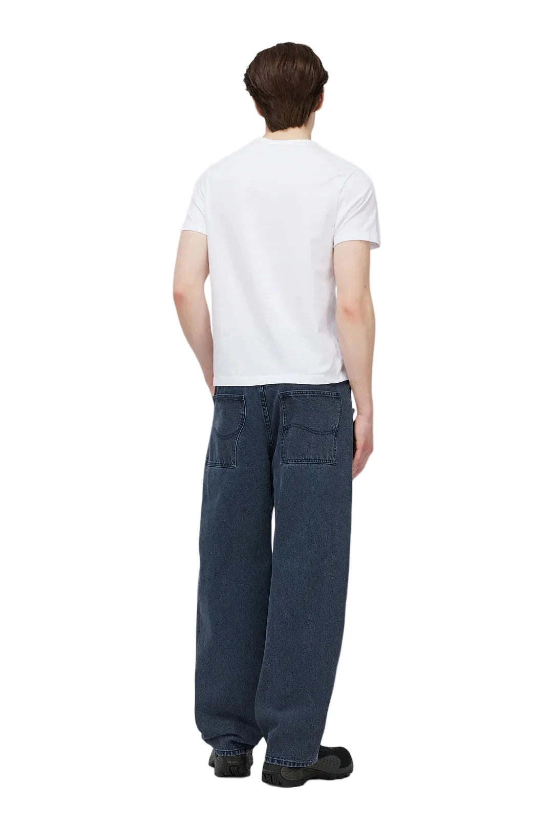 DIME Baggy Denim Pants Overdyed Blue Men's Denim Dime MTL