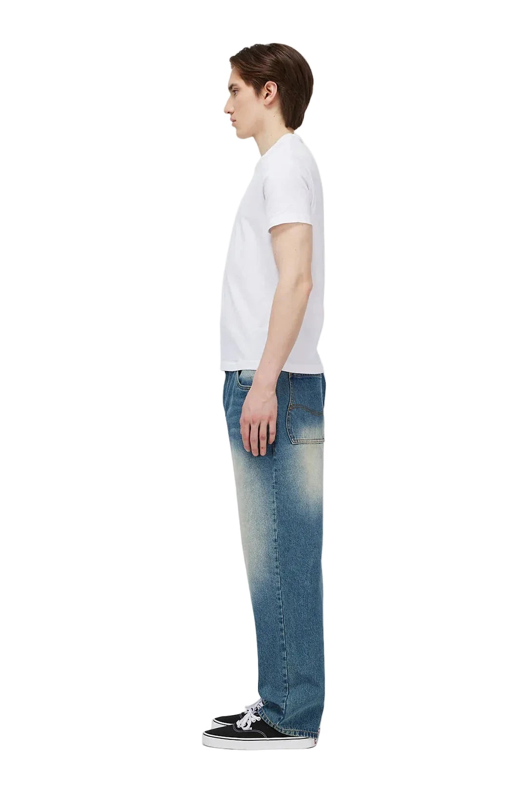 DIME Relaxed Denim Pants Sandblasted Indigo Men's Denim Dime MTL