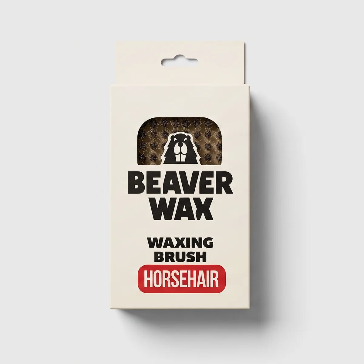 BEAVER WAX Horsehair Waxing Brush Snowboard Tuning Beaver Wax