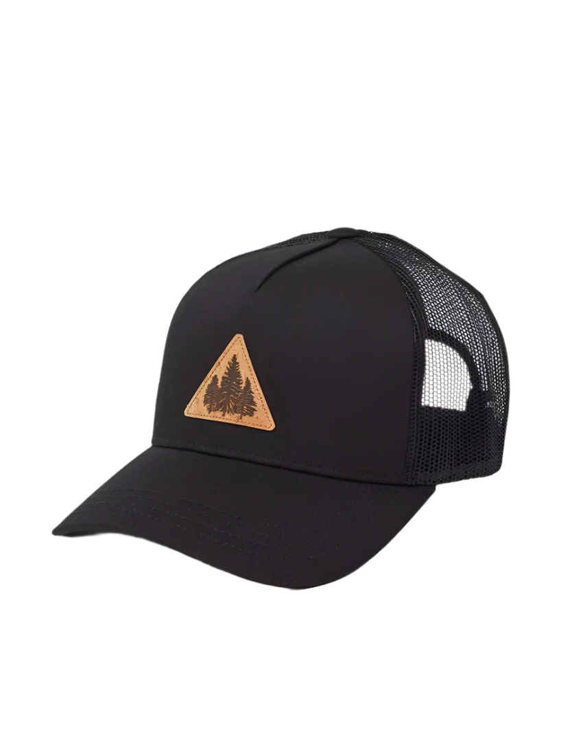 TENTREE Pine Trio Altitude Hat Meteorite Black/Cork Patch Men's Hats Tentree