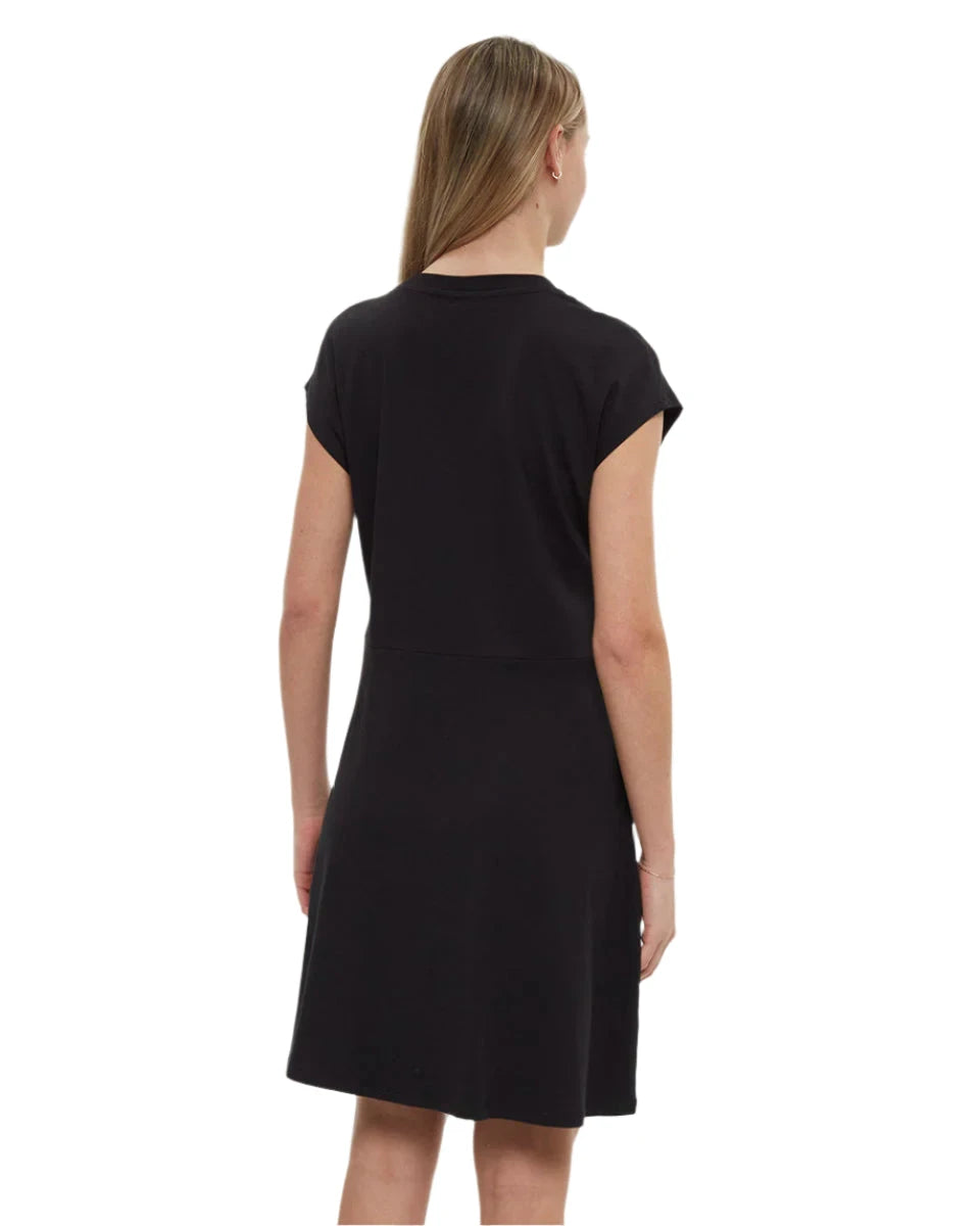 TENTREE Women's Linden Dress Meteorite Black Women's Dresses Tentree