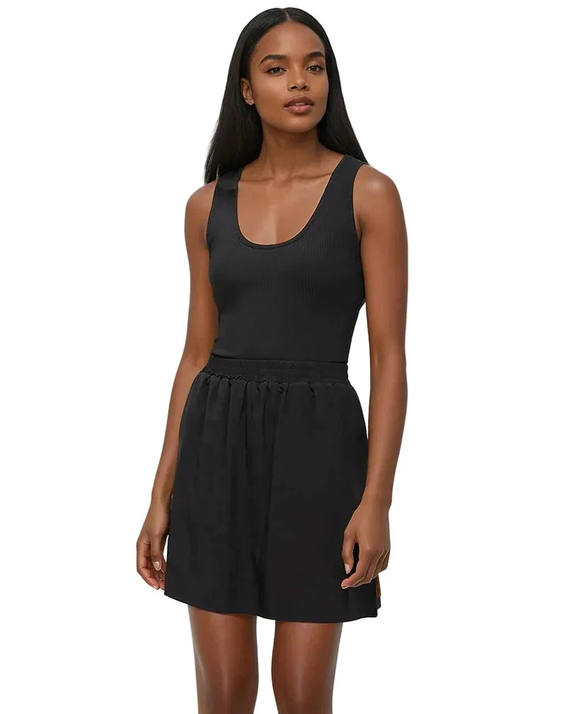 TENTREE Women's Ashby Dress Meteorite Black Women's Dresses Tentree