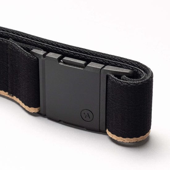 ARCADE Blackwood Long Stretch Belt Black/Sand Men's Belts ARCADE