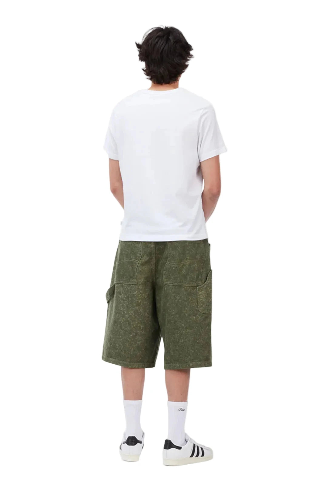 DIME Classic Denim Shorts Electric Green Men's Walkshorts Dime MTL