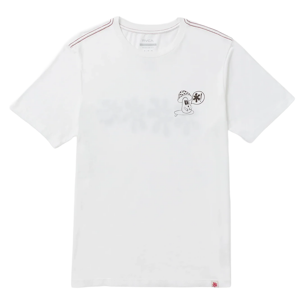 RVCA Bryce Bloom T-Shirt Antique White Men's Short Sleeve T-Shirts RVCA