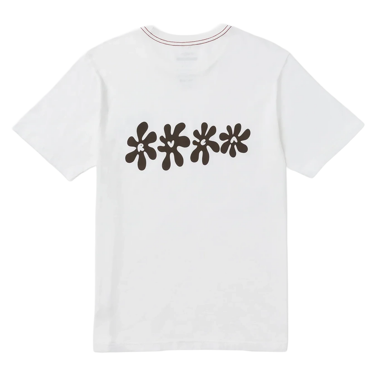 RVCA Bryce Bloom T-Shirt Antique White Men's Short Sleeve T-Shirts RVCA