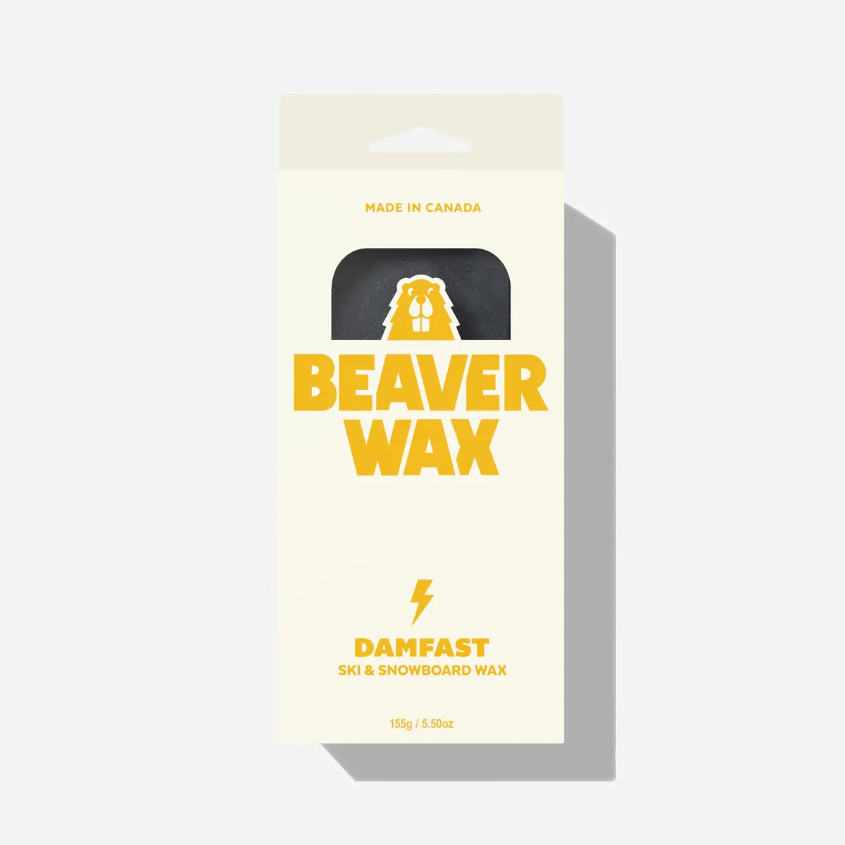 BEAVER WAX DamFast All Temperature Snow Wax Snowboard Wax Beaver Wax