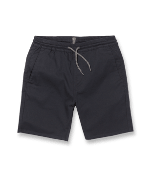 VOLCOM Boy's Frickin Elastic 15" Waist Shorts Navy Boy's Walkshorts Volcom