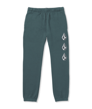 VOLCOM Boys Iconic Stone Fleece Sweatpants Dark Slate Boy's Denim and Pants Volcom