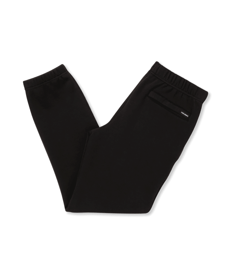 VOLCOM Boys Combust Elastic Waist Fleece Pants Black Boy's Denim and Pants Volcom