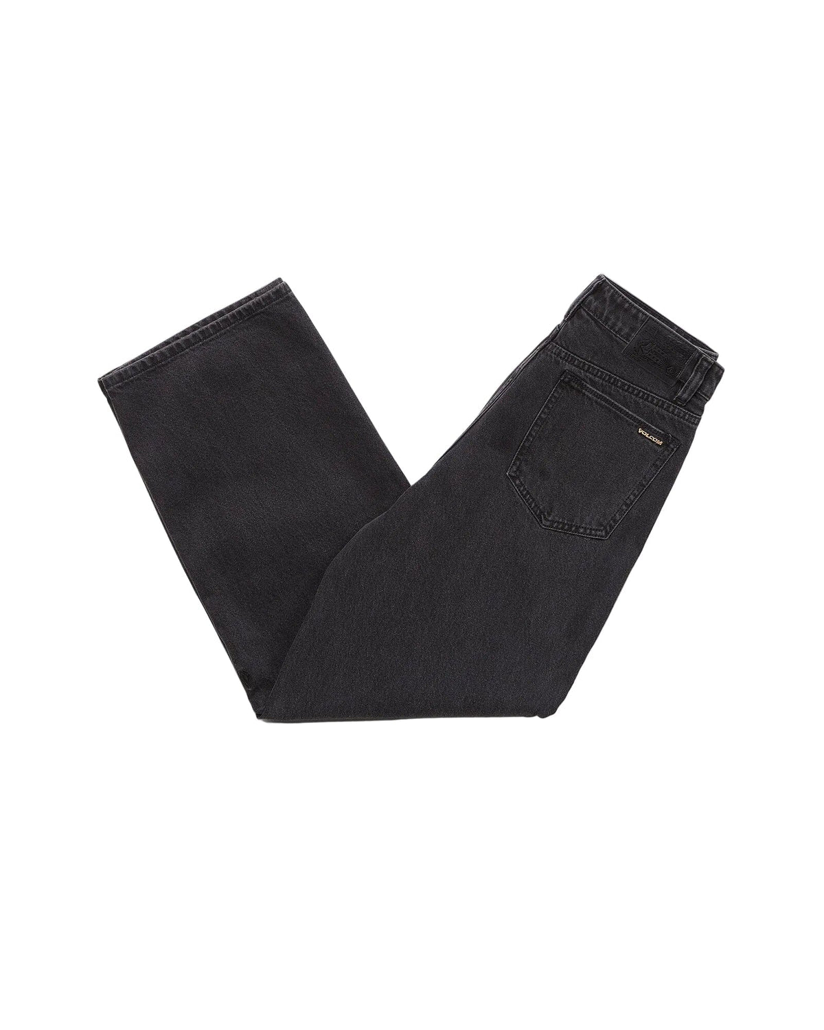 VOLCOM Boys Billow II Denim Pants Washed Slate Boy's Denim and Pants Volcom