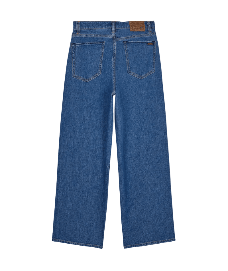 VOLCOM Boys Billow Denim II Pants Bold Blue Boy's Denim and Pants Volcom