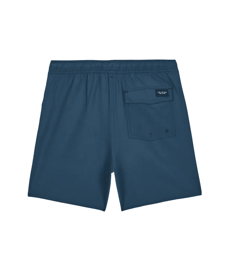 VOLCOM Boys Lido Trunk Boardshorts Midnight Blue Boy's Boardshorts Volcom