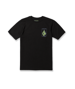 VOLCOM Boys Stone Breakage T-Shirt Black Men's Short Sleeve T-Shirts Volcom 