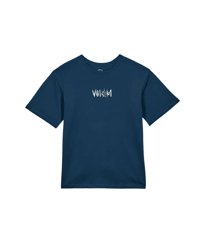 VOLCOM Boys Sunfish T-Shirt Dust Bowl Indigo Boy's T-Shirts Volcom