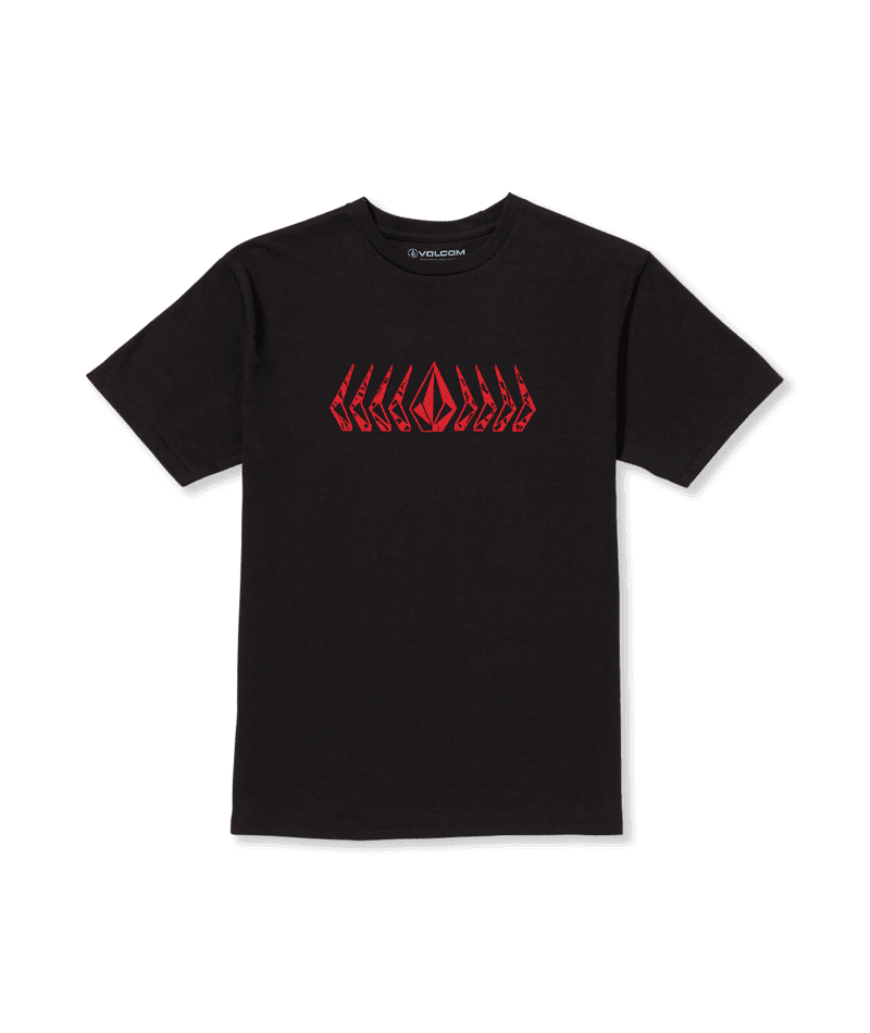 VOLCOM Boy's Phaset T-Shirt Black Boy's T-Shirts Volcom 