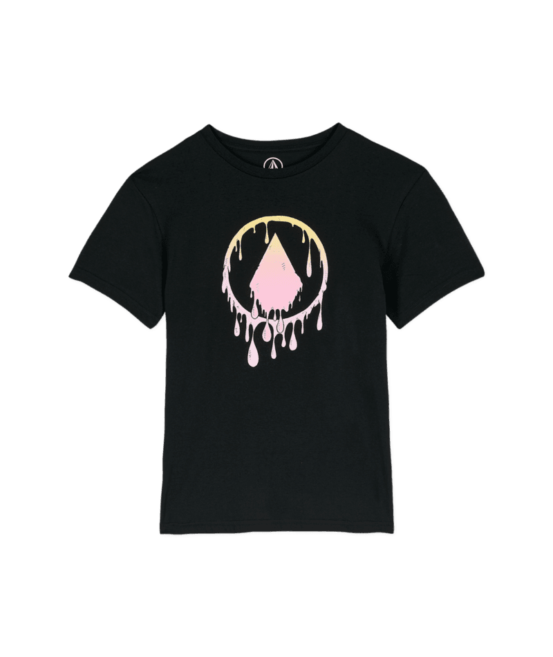 VOLCOM Boys Glustone T-Shirt Black Boy's T-Shirts Volcom