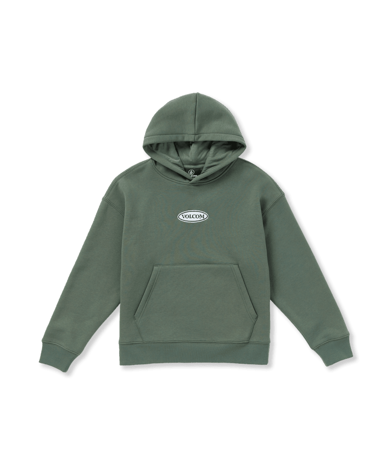 VOLCOM Boys Workard Pullover Hoodie Fir Green Boy's Pullover Hoodies Volcom