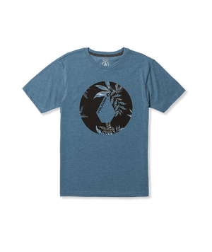 VOLCOM Boy's Fill It Up T-Shirt Stone Blue Heather Boy's T-Shirts Volcom 