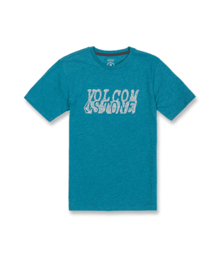 VOLCOM Boy's Correlator T-Shirt Ocean Teal Heather Boy's T-Shirts Volcom 