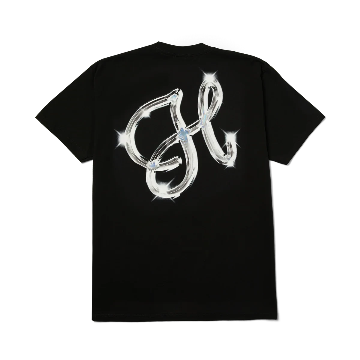HUF Chrome Dreams T-Shirt Black Men's Short Sleeve T-Shirts Huf