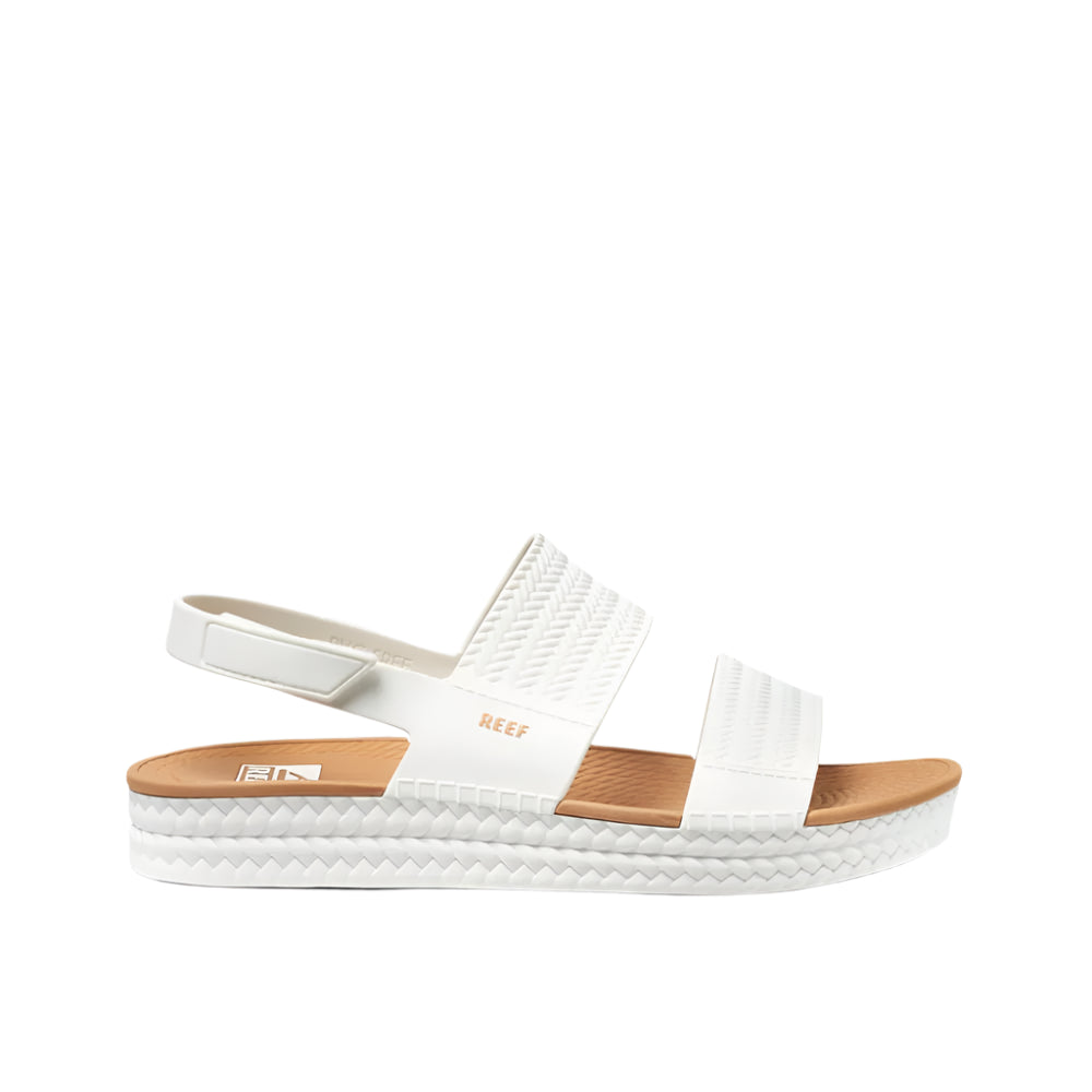 REEF Women's Water Vista Sandals White/Tan Women's Sandals Reef