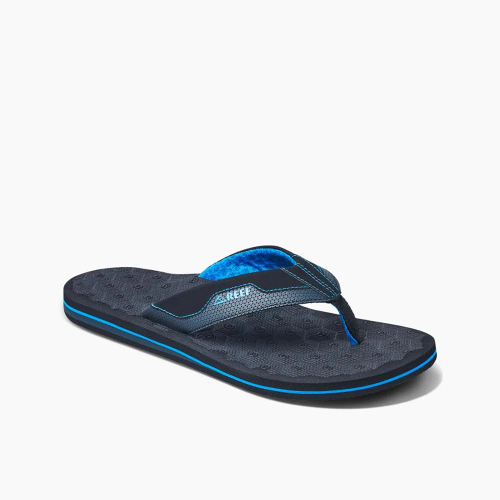 REEF The Ripper Sandals Black/Blue Men's Sandals Reef