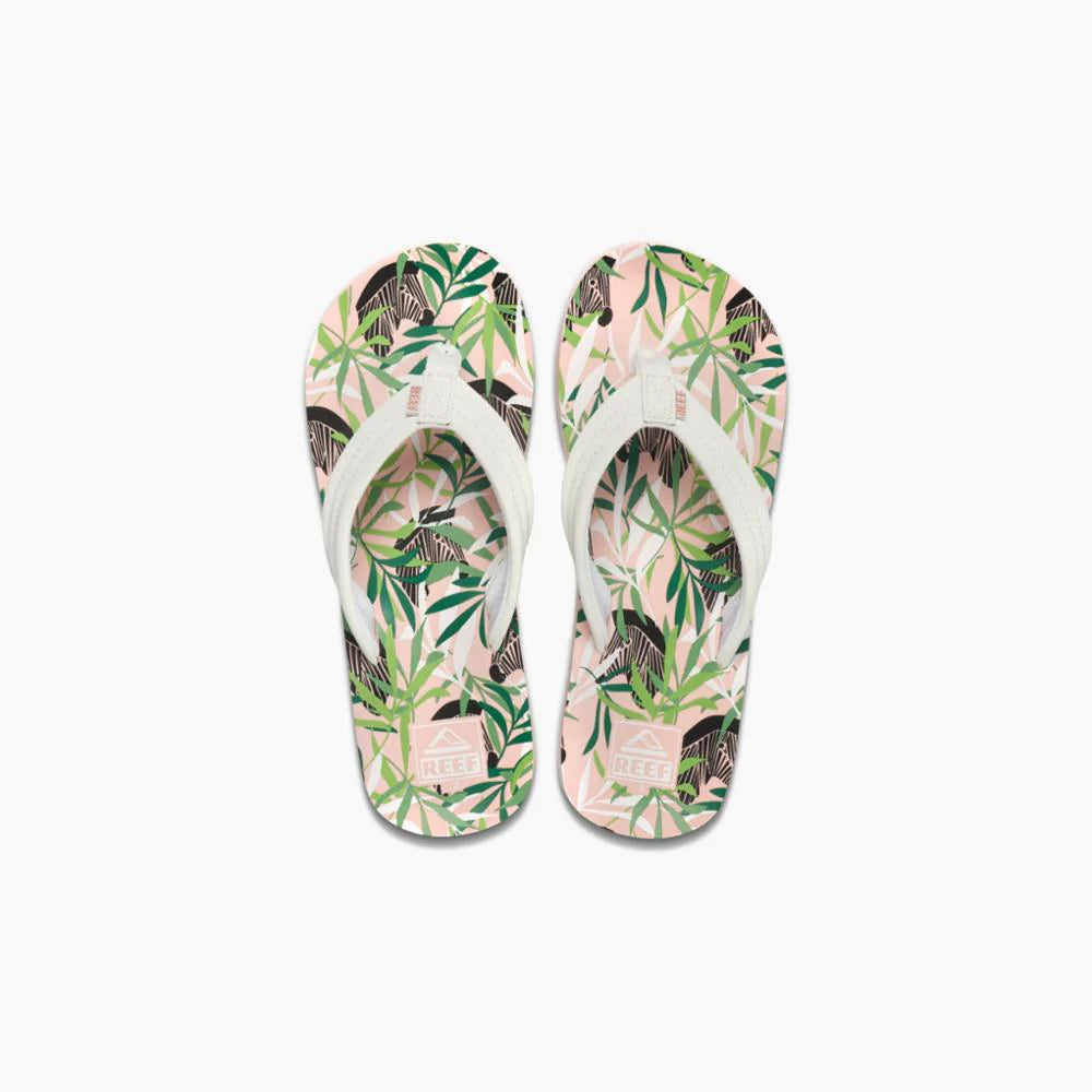 REEF Kids Ahi Sandals Zebra Youth Sandals Reef