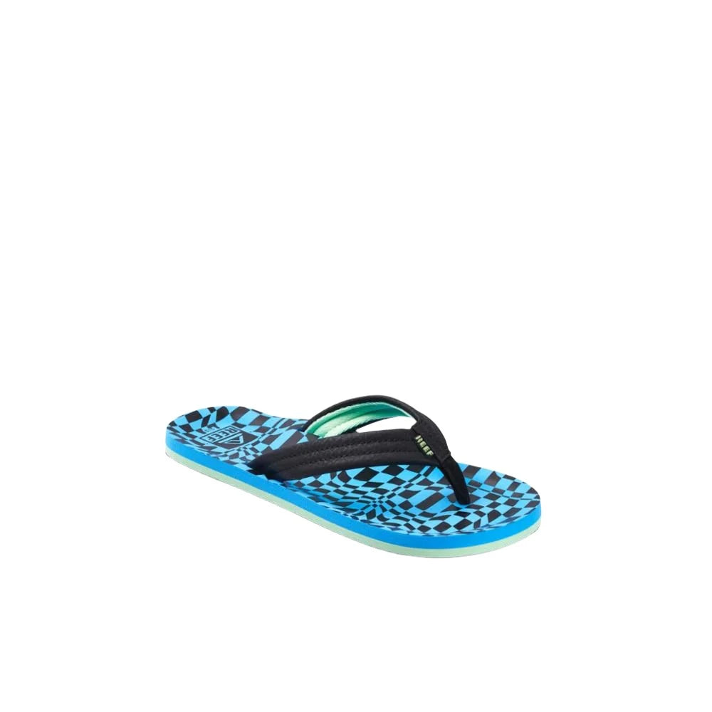 REEF Kids Ahi Sandals Swell Checkers Youth Sandals Reef