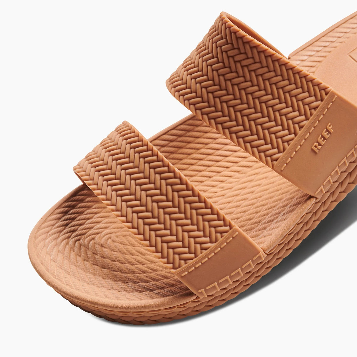 REEF Women's Water Vista Slides Sandals Natural Women's Sandals Reef