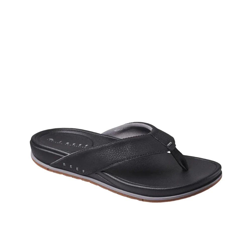 REEF Cushion Bonzer Sandals Black/Gum Men's Sandals Reef
