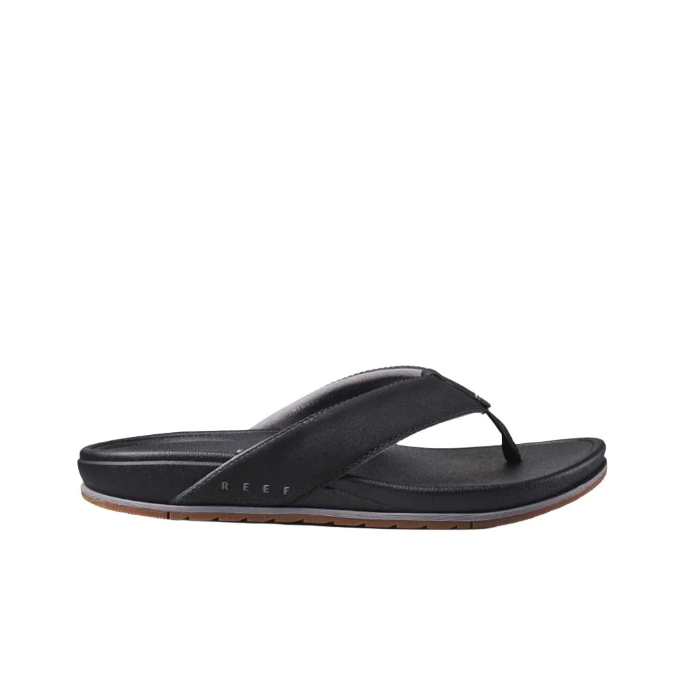 REEF Cushion Bonzer Sandals Black/Gum Men's Sandals Reef