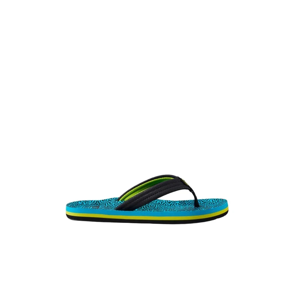 REEF Kids Ahi Sandals Blue Coral Youth Sandals Reef