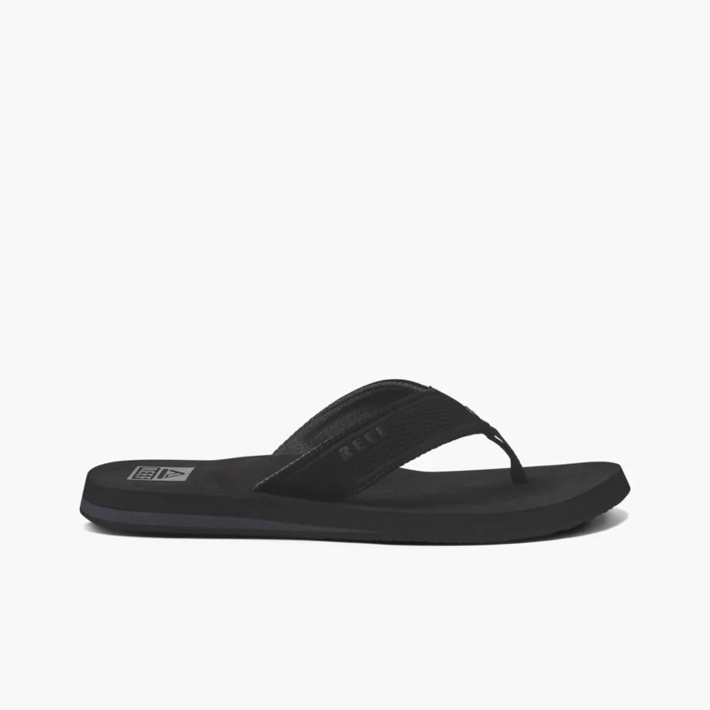 REEF The Layback Sandals Black Men's Sandals Reef