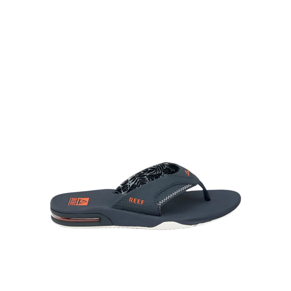 REEF Fanning Sandal Navy/Orange Men's Sandals Reef