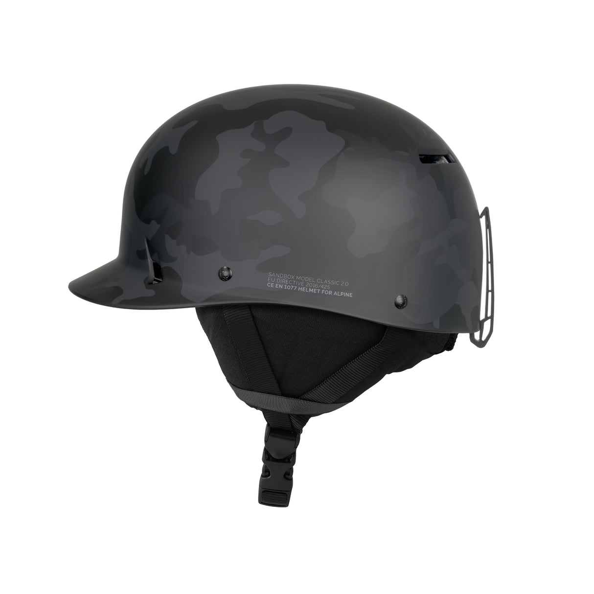 SANDBOX Classic 2.0 Snow Helmet Black Camo Men's Snow Helmets Sandbox
