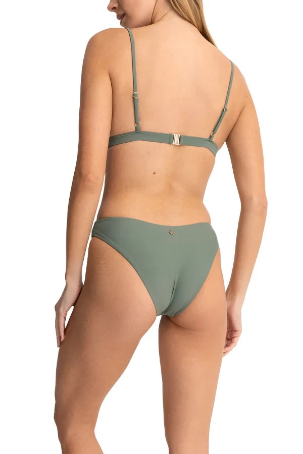 RHYTHM Women's Classic Holiday Bikini Bottom Olive Women's Bikini Bottoms Rhythm