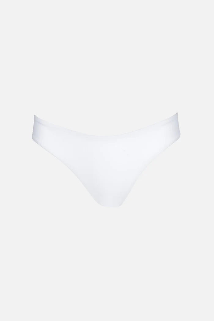 RHYTHM Women's Classic Holiday Bikini Bottom White Women's Bikini Bottoms Rhythm