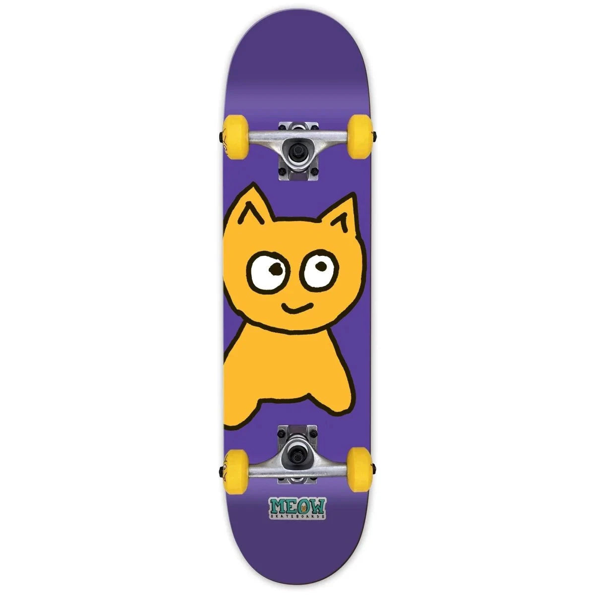 MEOW Big Cat Soft Top 7.5 Skateboard Complete Skateboard Completes Meow
