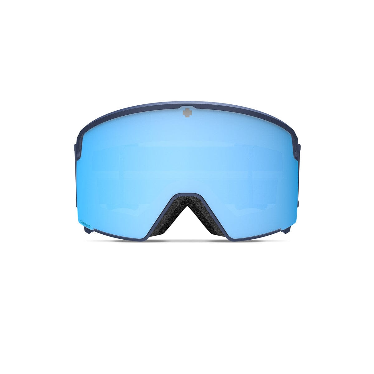 SPY Crosspoint Navy Sea Of Peaks - Happy Boost Bronze Ice Blue Mirror + Happy Boost LL Coral Snow Goggle Snow Goggles Spy