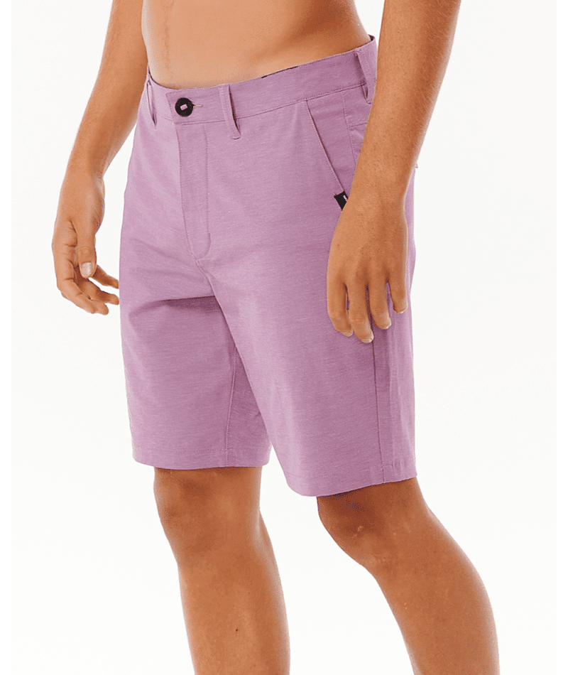 RIP CURL Phase 19" Boardwalk Hybrid Shorts Dusty Purple Men's Hybrid Shorts Rip Curl